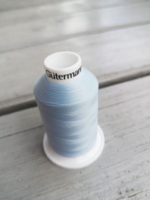 1.000m Gütermann Bulky-Lock 80 Bauschgarn - zartblau 276