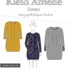 Papierschnittmuster Fadenkäfer - Kleid Amelie für Damen
