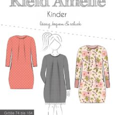 Papierschnittmuster Fadenkäfer - Kleid Amelie für Kinder