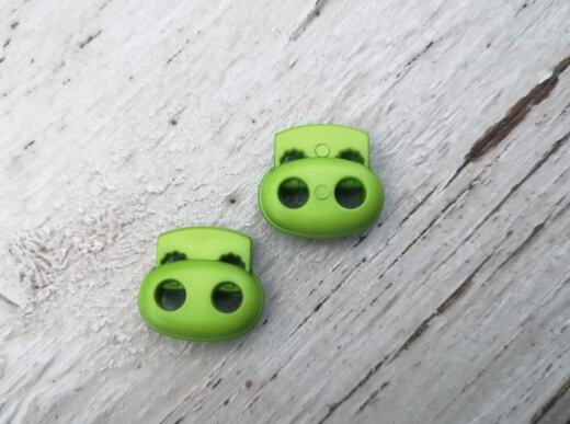 2 Kordelstopper "Mini" - verschiedene Farben