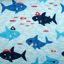 Biojersey - Stoffonkel - Piratsharks – Bild 2