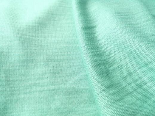 Wolle/Seide Bio Sommersweat - mint