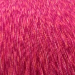 Wolle/Seide Biojersey - pink/orange meliert – Bild 5