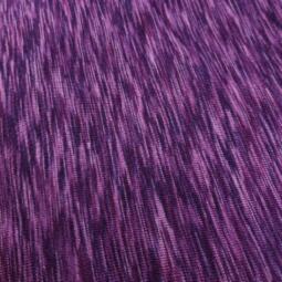 Wolle/Seide Biojersey - purple/lila meliert – Bild 4