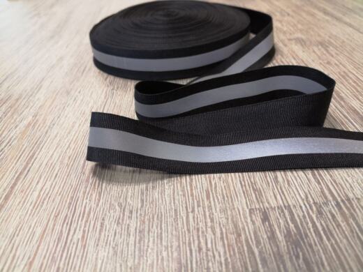 Reflektorband zum Annähen - 25mm - Farbwahl