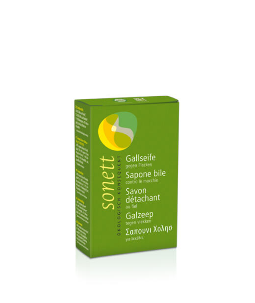 Sonett Gallseife Stück - 100g (Abverkauf)