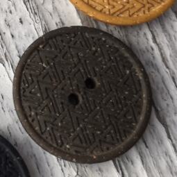 Ein Recycling Hanf Knopf (Ø 28mm) – Bild 2