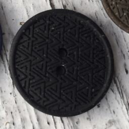 Ein Recycling Hanf Knopf (Ø 28mm) – Bild 5