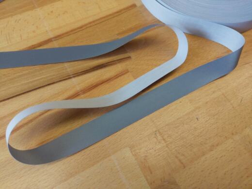 Reflektorband zum Annähen - 30mm