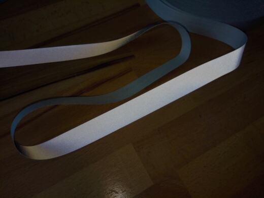 Reflektorband zum Annähen - 30mm