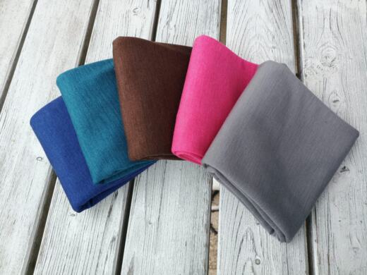 Wolle/Seide Bio Sommersweat - himbeerpink