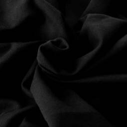 Biobündchen uni (Überbreite) - Tigerlilly Basic - schwarz