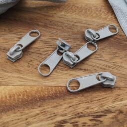 5 Zipper für Spiralreißverschluss endlos 3mm – Bild 20