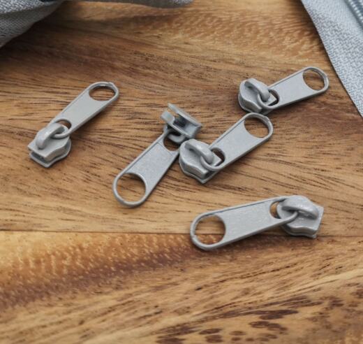 5 Zipper für Spiralreißverschluss endlos 3mm