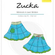 Papierschnittmuster Farbenmix - Minirock Zucka (für Kinder)