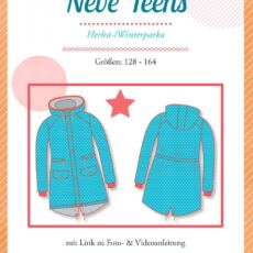 Papierschnittmuster mialuna - Herbst-/Winterparka "Neve Teens" (für Teenager)