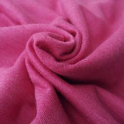 Wolle/Seide Bio Sommersweat - himbeerpink