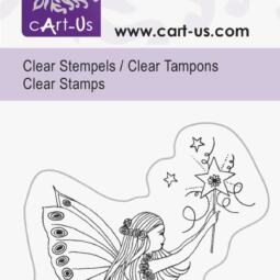 cArt-Us Clear Stamp - Elfe mit Stern