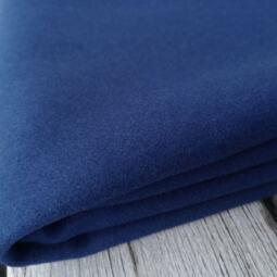 Bio Tuchloden aus 100% Wolle - blau