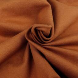 Biojersey uni - Tigerlilly Basic - fuchsbraun