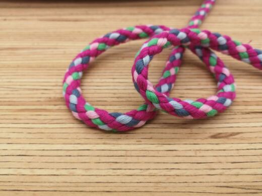 Multicolor Kordel 8mm