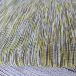 Wolle/Seide Bio Sommersweat - khaki meliert – Bild 3