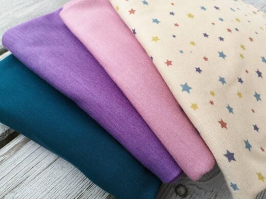 Wolle/Seide Bio Sommersweat – lila