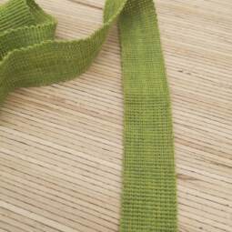 Bio Wolltresse aus 100% Schurwolle - kiwi 7505