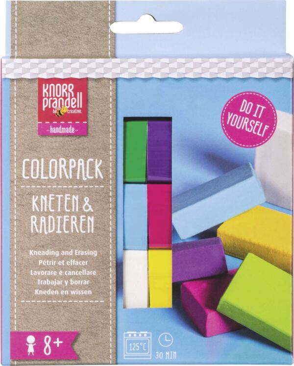 Kneten und Radieren Colorpack Fun