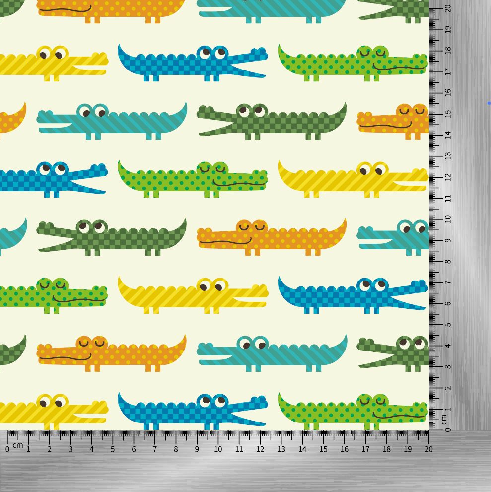 Produktbild WS Krokodile mit Lineal