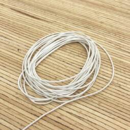 5 Meter Gummikordel 1 mm - verschiedene Farben