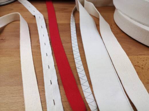 Bio Gummiband 18mm rot (stark)