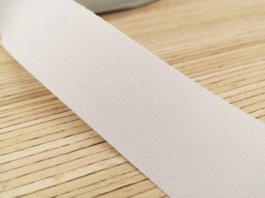 VELCRO® VEL-LOC® Pilzkopfband weiß