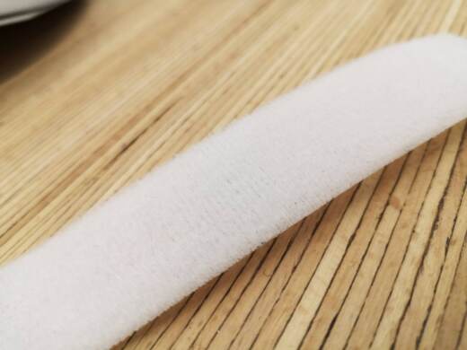 VELCRO® Veloursband weiß - verschiedene Breiten