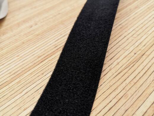 VELCRO® Veloursband schwarz