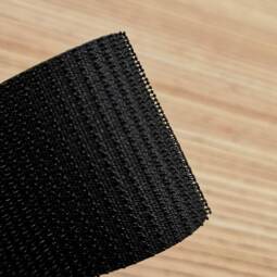 VELCRO® VEL-LOC® Pilzkopfband schwarz - verschiedene Breiten