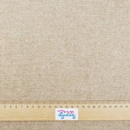 Bio Fischgrat quer aus 100% Wolle - beige – Bild 3