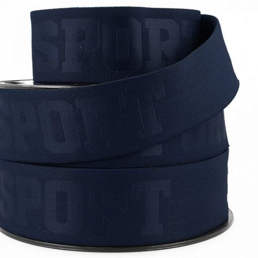 weiches Gummiband 40mm - Design "SPORT"