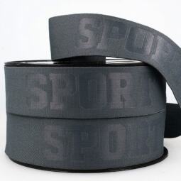 weiches Gummiband 40mm - Design "SPORT" – Bild 4