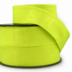 weiches Gummiband 40mm - Design "SPORT" - neongelb