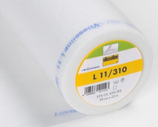 1 Meter Vlieseline® L 11 (Näheinlage) - weiß