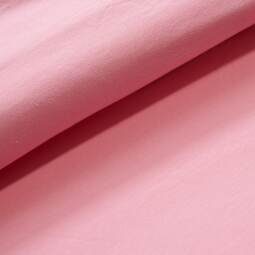 Bio Sommersweat uni - Stoffonkel - princess pink