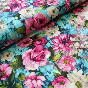 Biojersey - Stoffonkel - Flower Garden