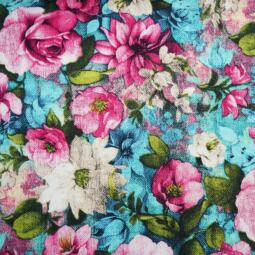 Biojersey - Stoffonkel - Flower Garden – Bild 2