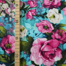 Biojersey - Stoffonkel - Flower Garden – Bild 3