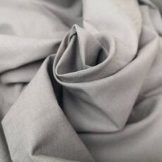 Bio Chambray (Baumwolle, Webstoff) - anthrazit/hellgrau