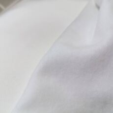Bio Flanell (Baumwolle, Webstoff) - weiß