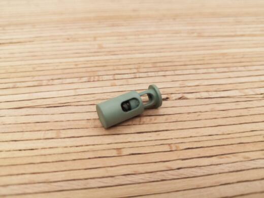 2 Recycling Kordelstopper (Social Plastic) für 3 mm Kordeln