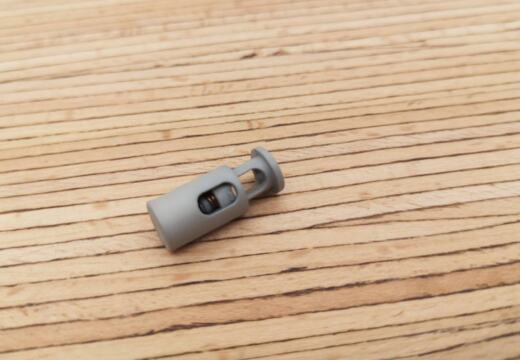 2 Recycling Kordelstopper (Social Plastic) für 3 mm Kordeln
