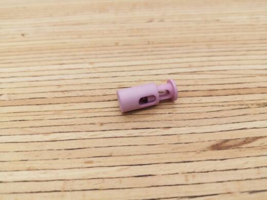 2 Recycling Kordelstopper (Social Plastic) für 3 mm Kordeln